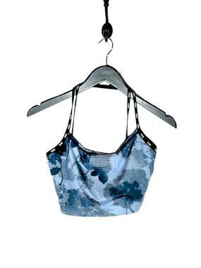 Fendi Blue Shady Flowers Fitness Top